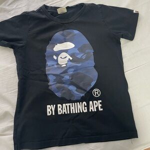 A Bathing Ape black t shirt